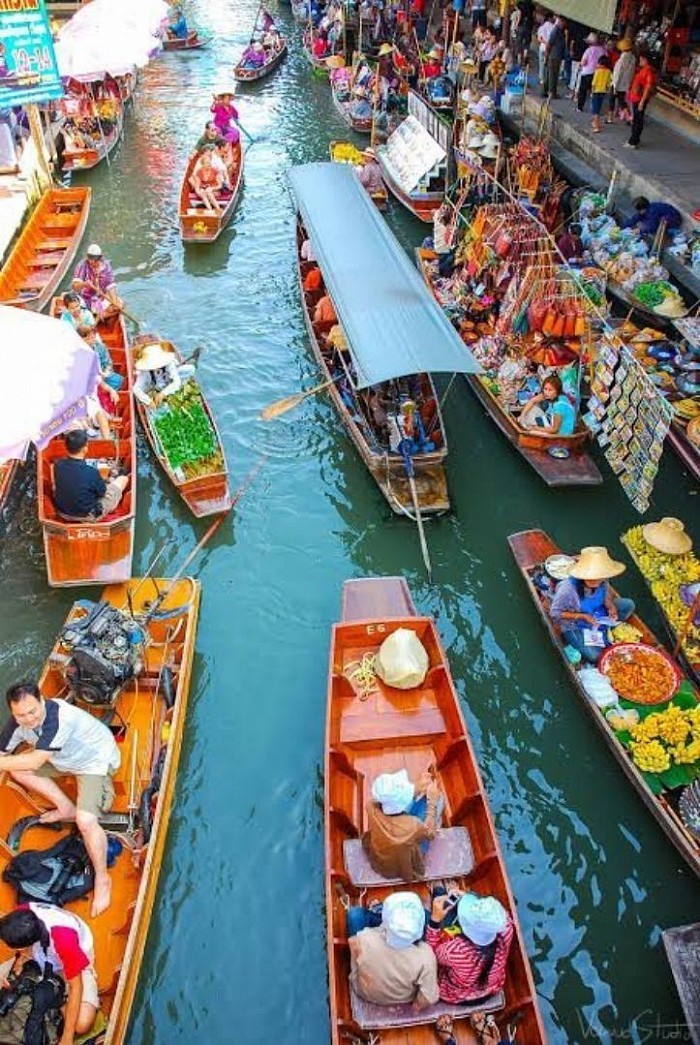 minivan service bangkok Pick up from Bangkok City Tour, one day trip, Damnoen Saduak Floating Market, Maeklong Railway Market, Pang Chang, Damnoen Saduak.